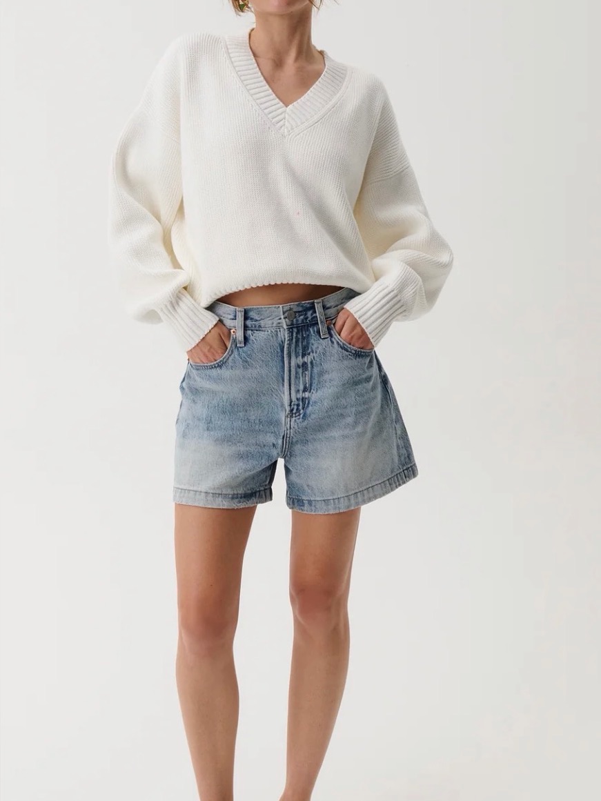 Nwt Pistola Sage Dark Blue Jean Short